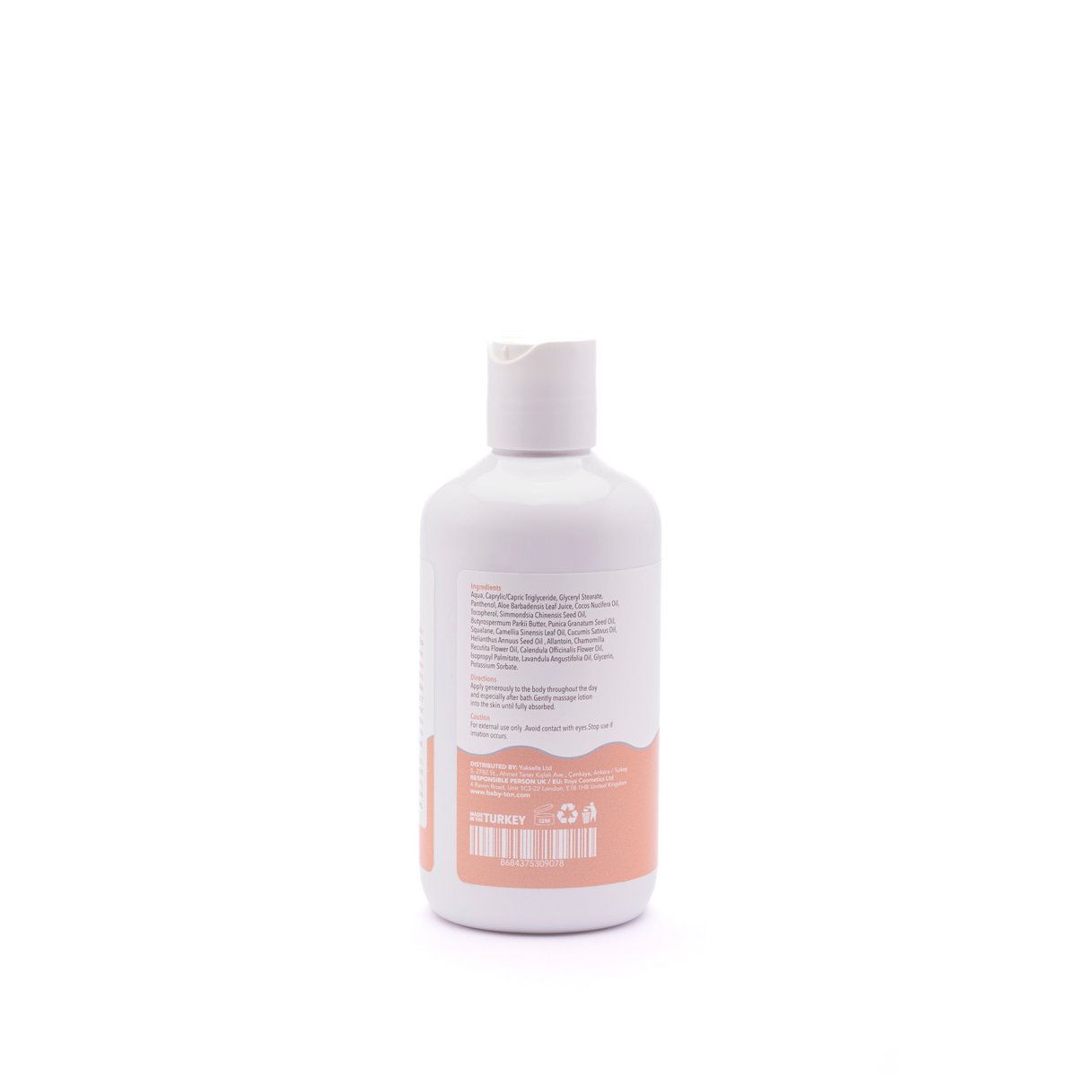 Babyton natural lotion for babies and kids 250ml