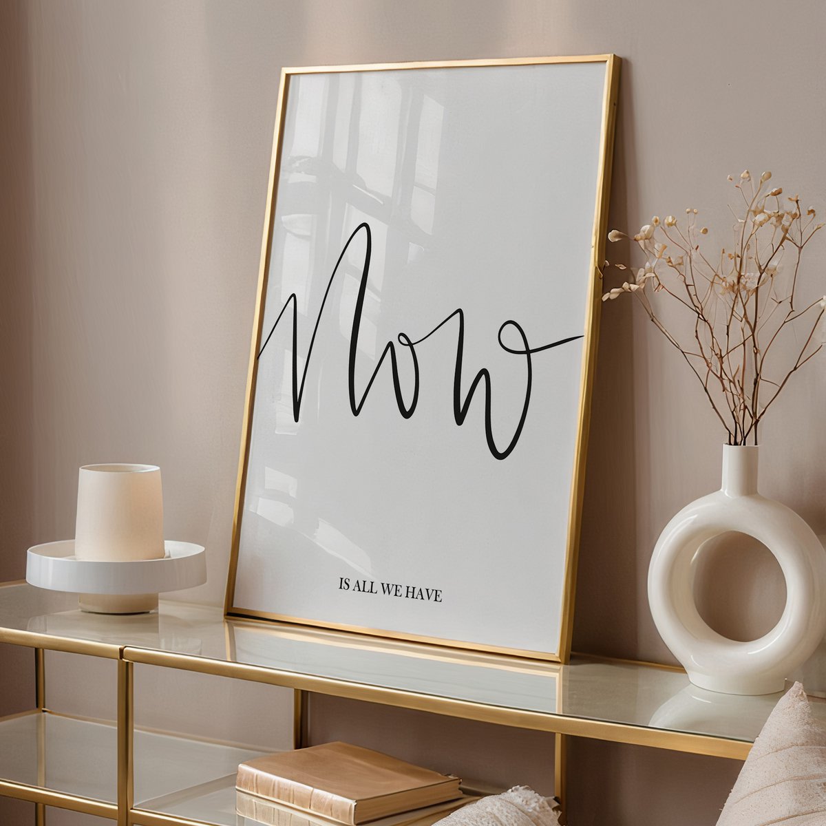 Poster: Now is all we have