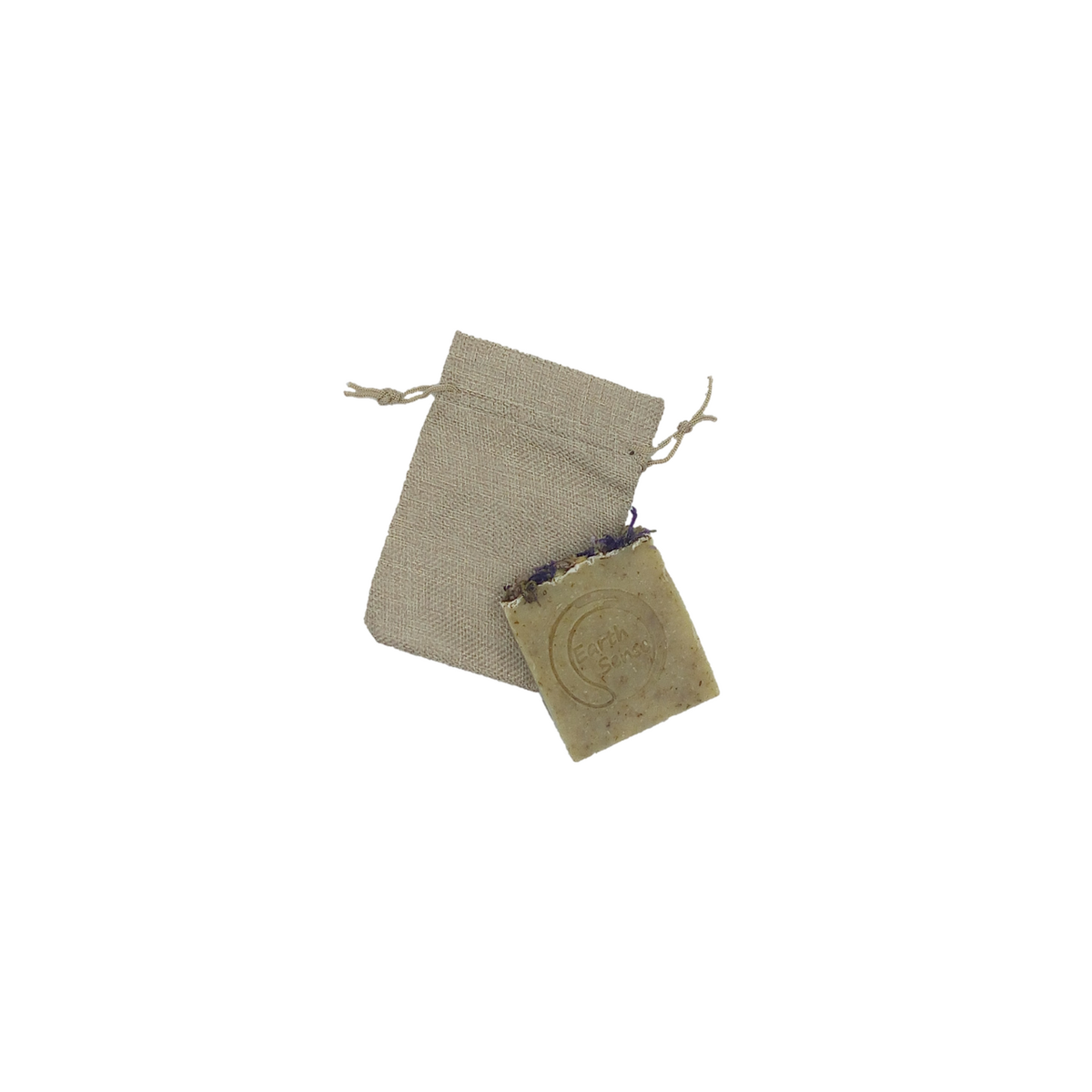 Organic Certified Solid Soap - Ylang Ylang with Blue Corn Flowers 90g