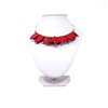 Handcrafted Leather Leaf Choker Necklace – Statement Design - WHILE STOCK LEAST
