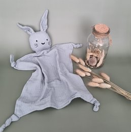 Hydrophilic cuddly toy Rabbit - Gray Blue