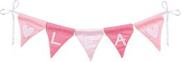 Flag Vimpel Pink