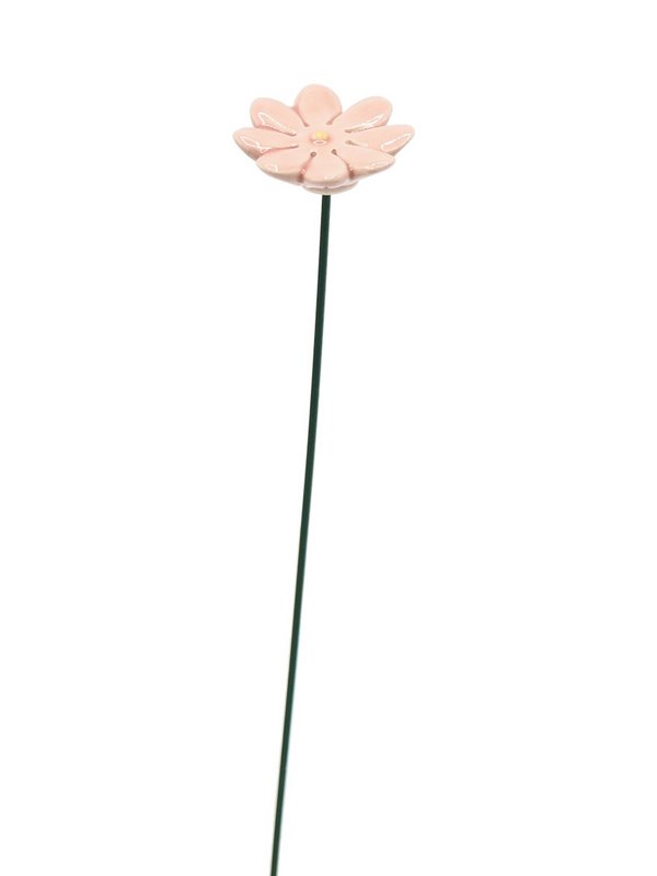 Margarita flor cerámica mini rosa 2,5 cm