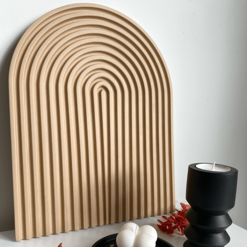 Vassoio Arcobaleno Beige