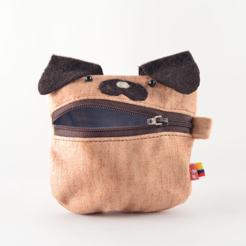 Münzbeutel, mini Geldbörse - Hund