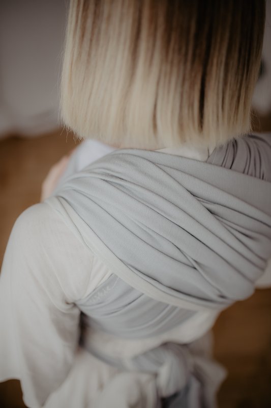 Eco Babywearing vævet wrap Grå Minimalistisk