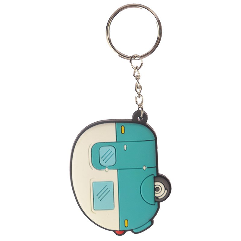 Home is Where You Park It Porte-clés en PVC pour caravane
