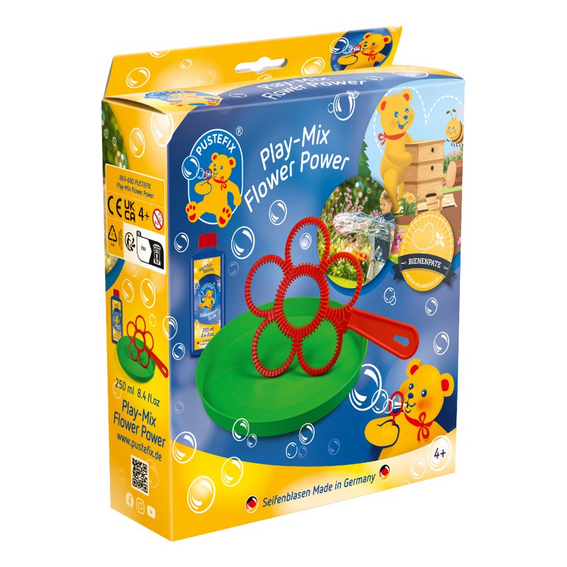 PUSTEFIX Flower Blow Ring Set Flower Power