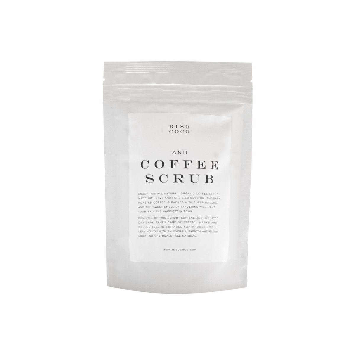Exfoliante de café con coco y mandarina - 250 g