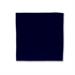 Navy blue knitted pocket square