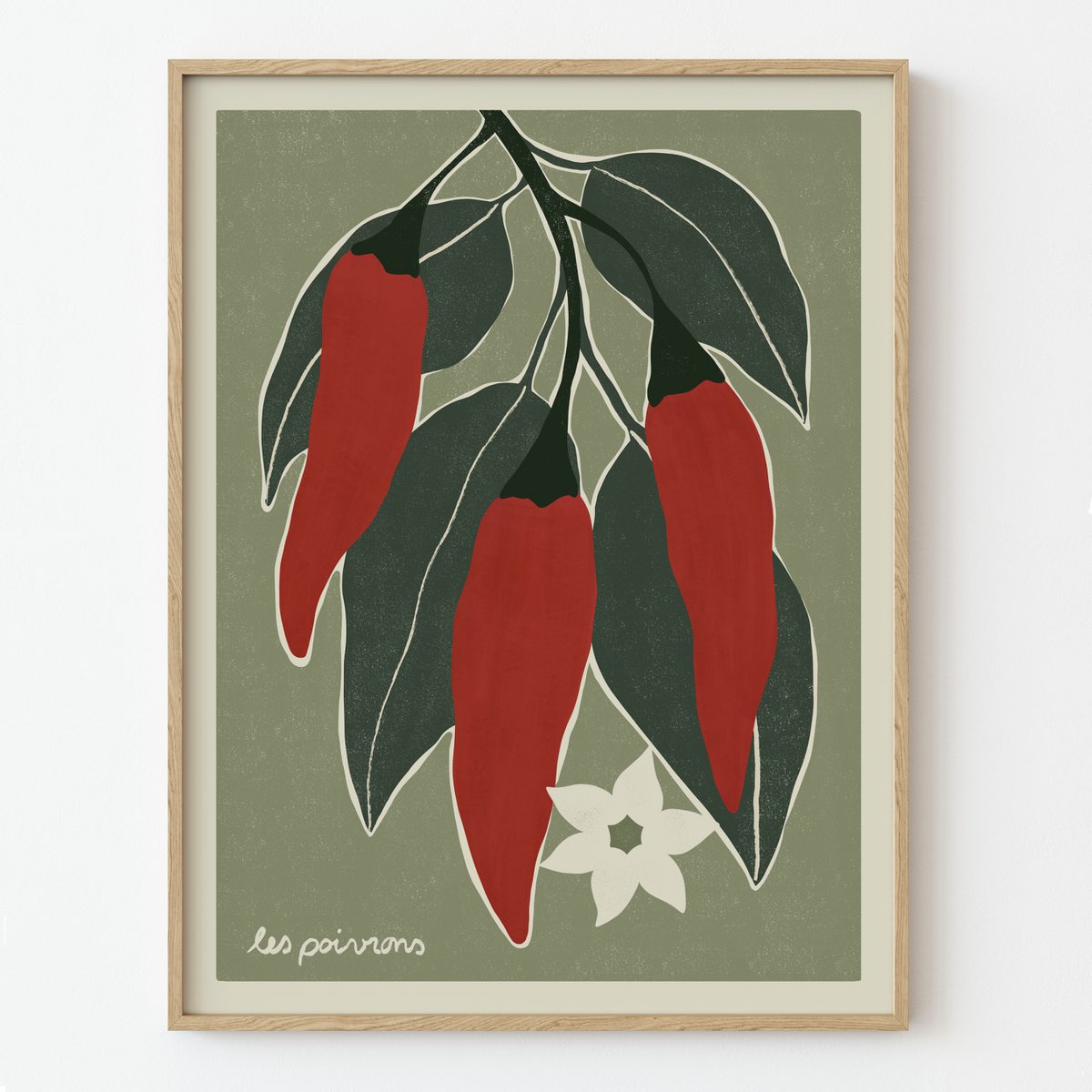 „The Peppers“ Kunstdruck