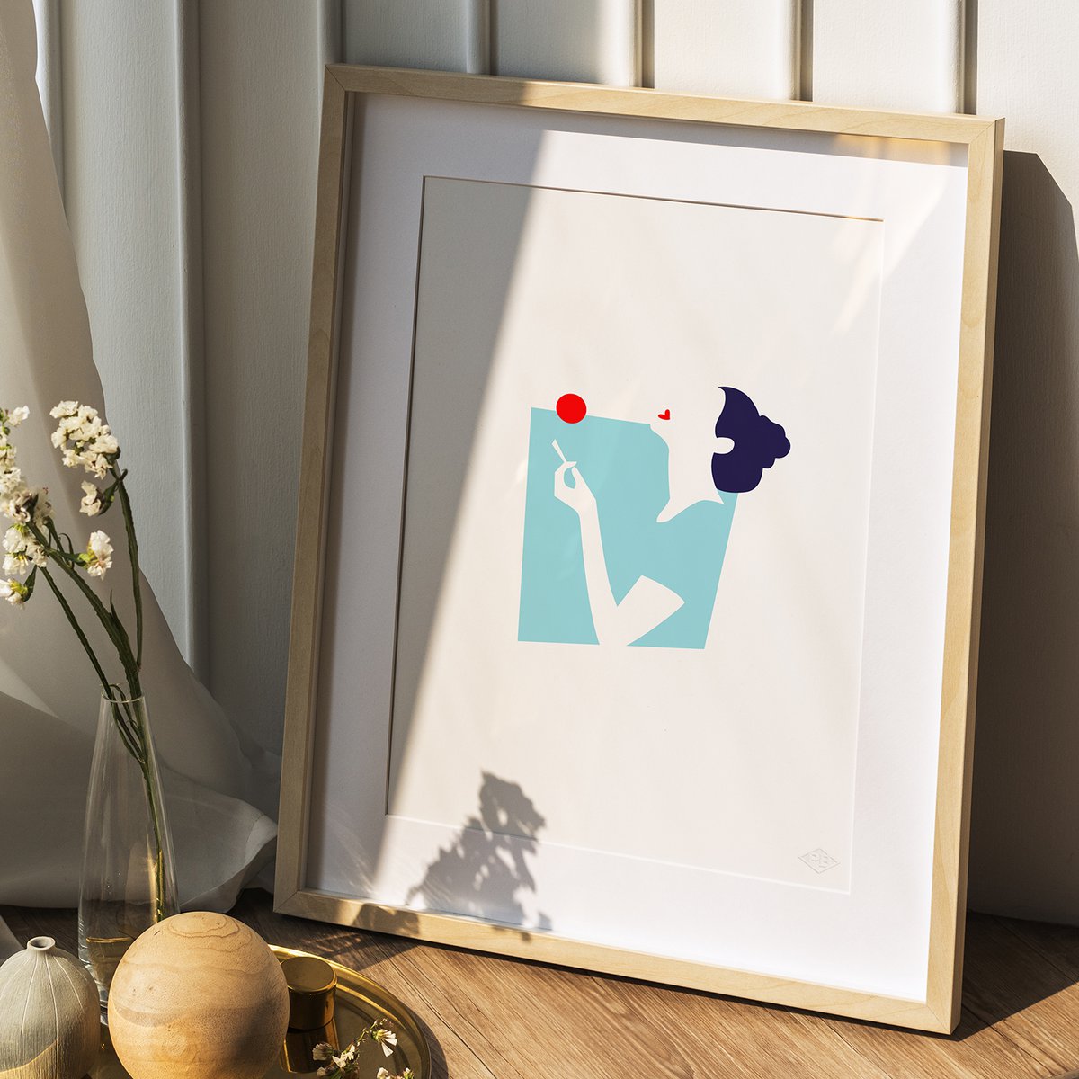 Poster "Chill Time" - A4 & 30x40cm - Art print