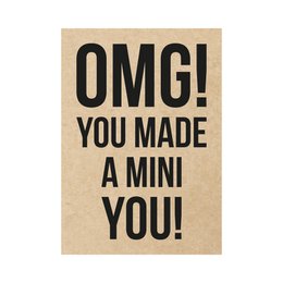 Carte - OMG ! Vous avez fait un mini vous!