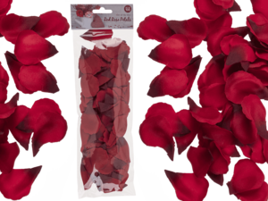 Red rose petals, 4 x 6 cm,