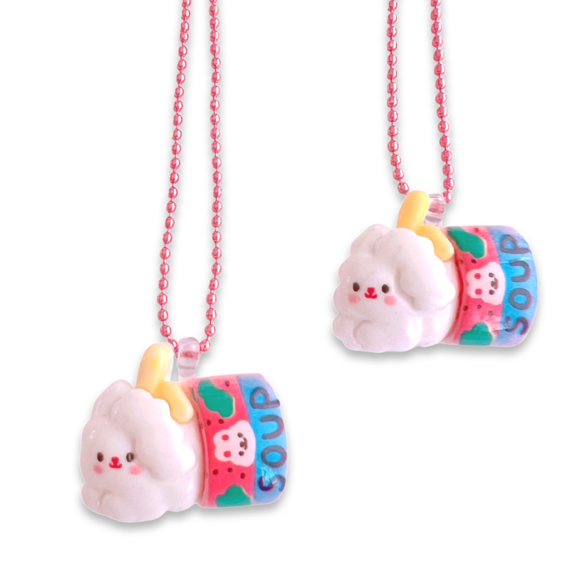 Pop Cutie grøntsagssuppe Bunny halskæde