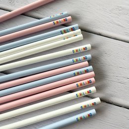 Potlood “Schoolkind” – wit – cadeau voor schoolinschrijving