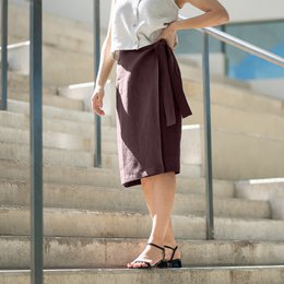 Wrap Pencil Skirt Everly