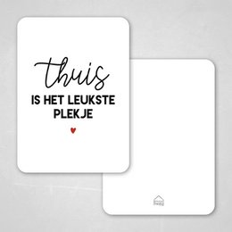 Kort - derhjemme er det bedste sted