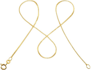 Venetian necklace VENICE Dainty 8k gold