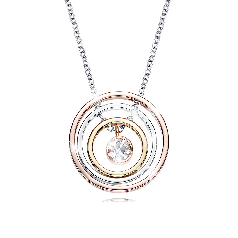 Driekleurige ketting