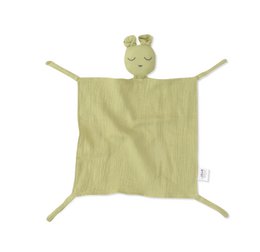 SET DOUDOU + BANDANA + Bijtring - MOD. OSO - OLIJFGROEN