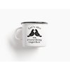 Tasse aus Emaille / Shit