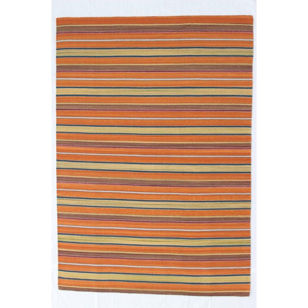Hazan Kelim Stripes-H Or Orange