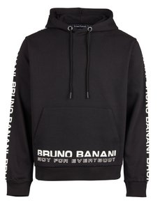 bruno banani Herren Kapuzenpullover mit bedrucktem Ärmel
