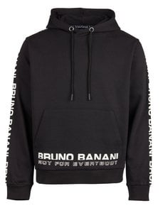 bruno banani Herren Kapuzenpullover mit bedrucktem Ärmel