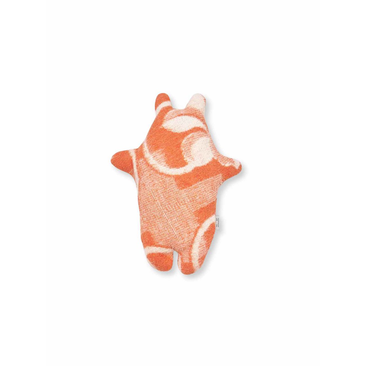 Hippo knuffel - Vintage wollen deken - Roze