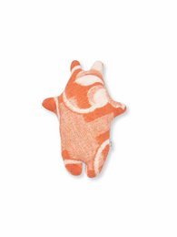 Peluche ippopotamo - Coperta di lana vintage - Rosa