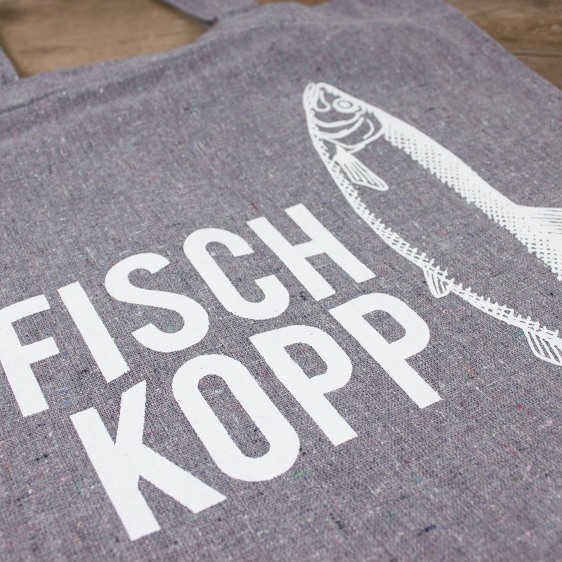 Sac en coton tête de poisson