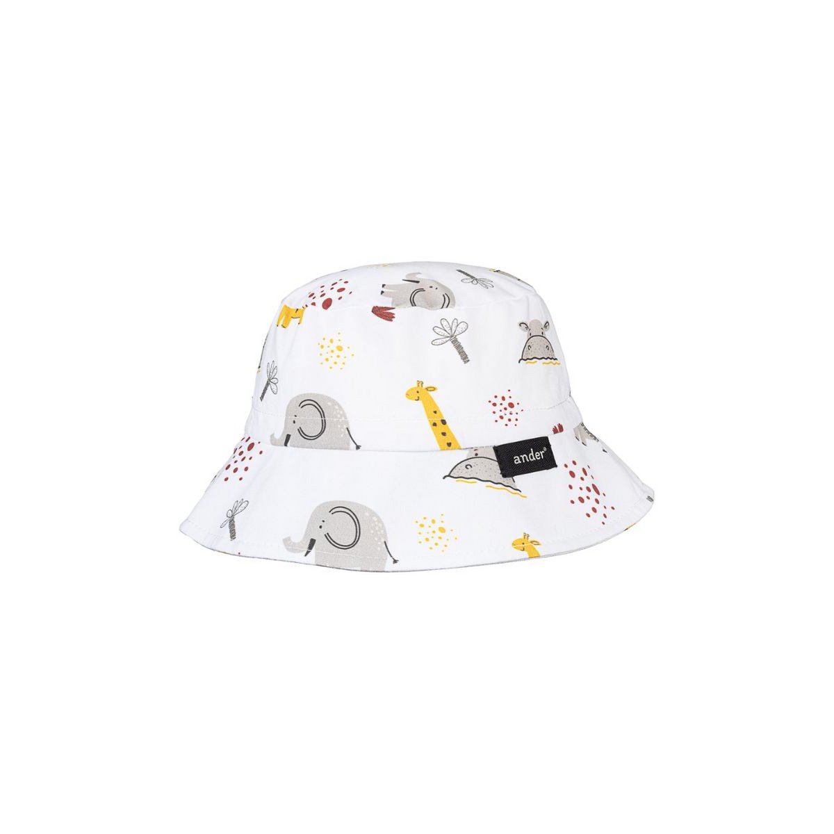 Children's hat Baby Zoo White