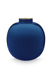 Vase Metal Blue 23cm
