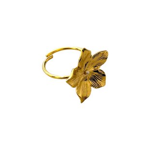 Mima verstelbare bloemenring