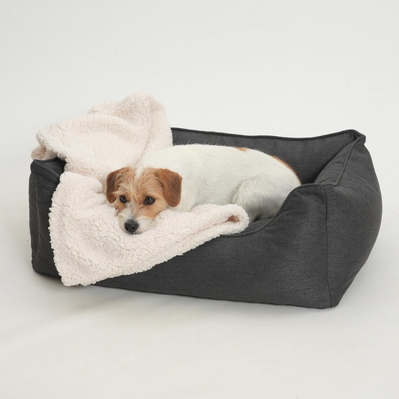Hundebett Box Bett Ono graphit