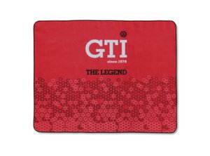 Volkswagen VW GTI Picnic Blanket (200x150cm) with Carrying Bag - The Legend/Red