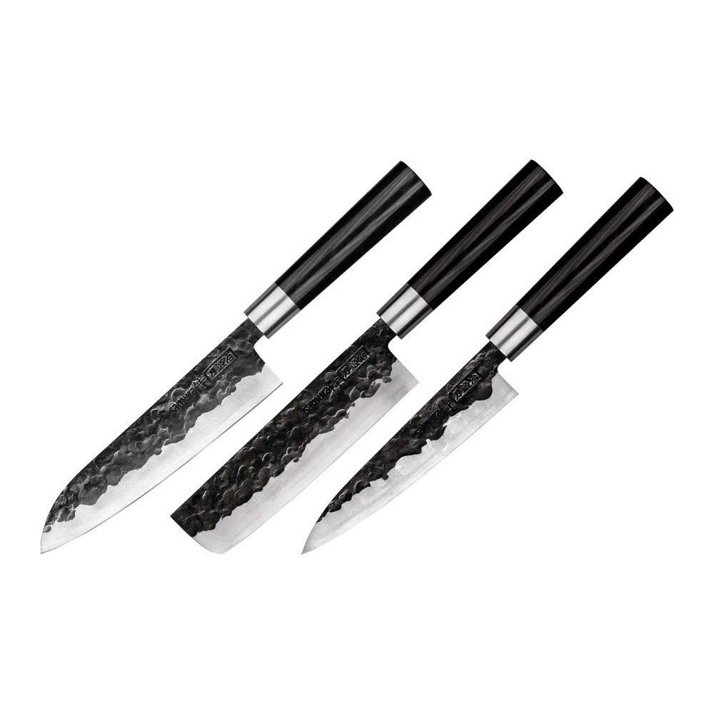 Samura Blacksmith Knife Set, 3 pcs, Gift Box