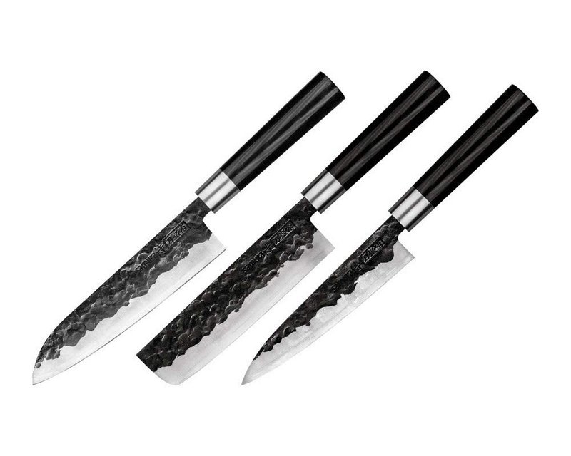 Samura Blacksmith Knife Set, 3 pcs, Gift Box