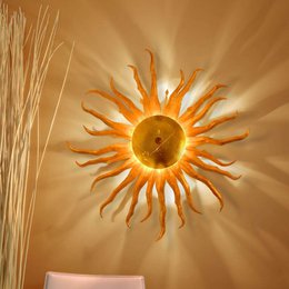 s.luce Diator XL handgesmeed zonneroest en gouden kleuren