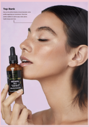 Suero facial con retinol antienvejecimiento de oro egipcio (50 ml)