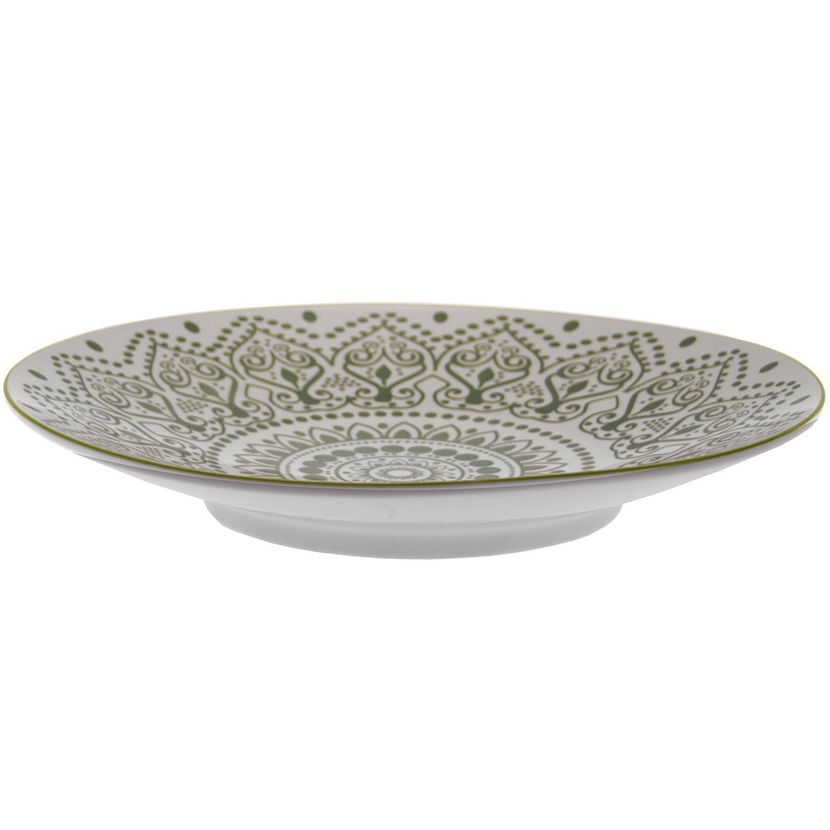 CERAMIC FLAT PLATE _°28.4X4.7CM CU1041