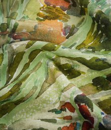 Linen beach towel Lea - Ramunė Kmieliauskaitė