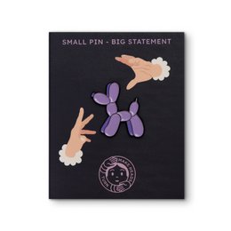 Emaille Pin "Ballonhund"