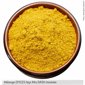 Gemahlene Mrs DASH SPICES – Mischung aus Gewürzen und Aromen
