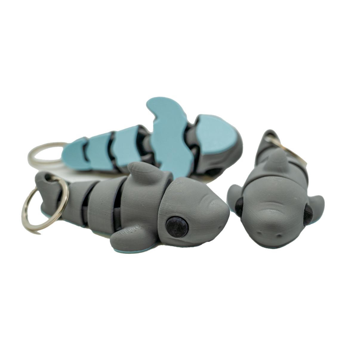Flexi Shark keychain