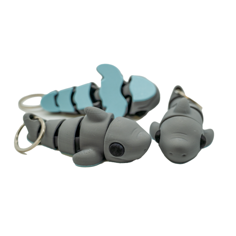 Flexi Shark nøglering