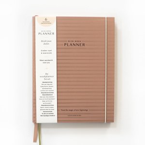 Wochenplaner (Altrosa Einband)