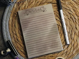 Noteblok - Noter