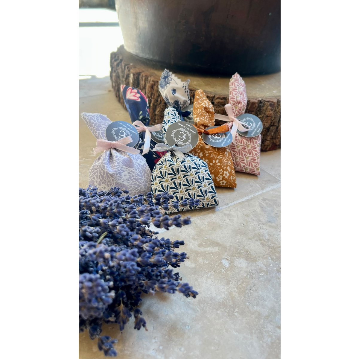 Bolsa de tela Lavandin – Fabricación artesanal y manual